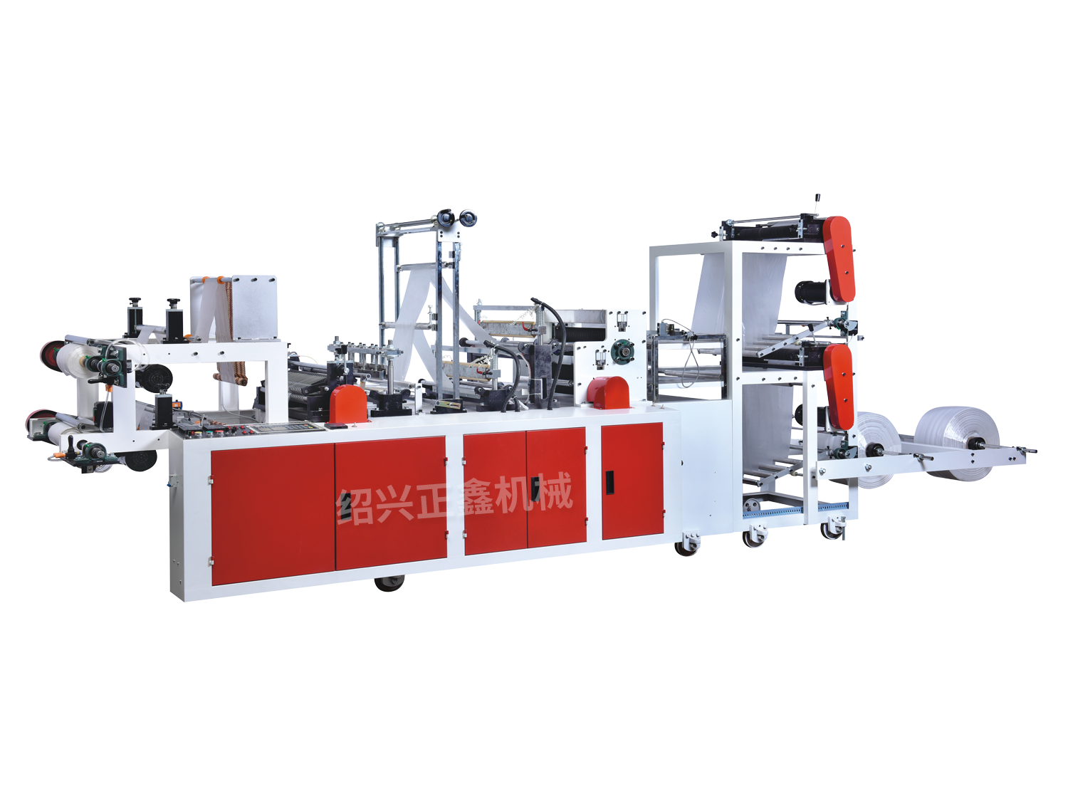 雙線(xiàn)(上下)無(wú)拉力連卷袋制袋機(jī)